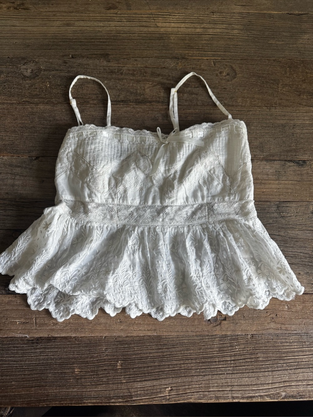 LOVESHACKFANCY ROWINA TOP